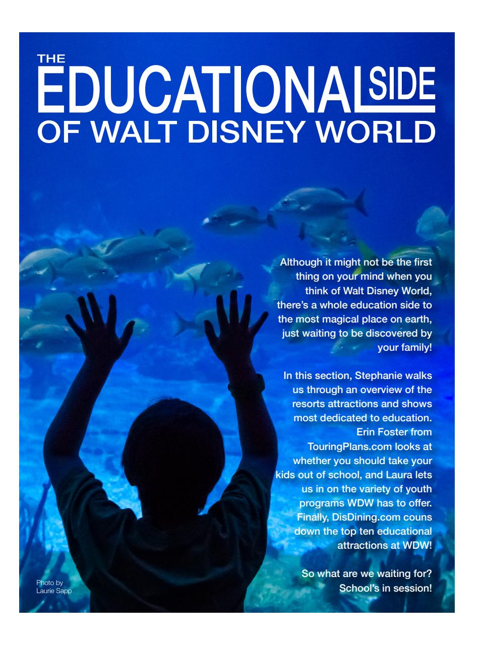 WDW Magazine Preview Pages