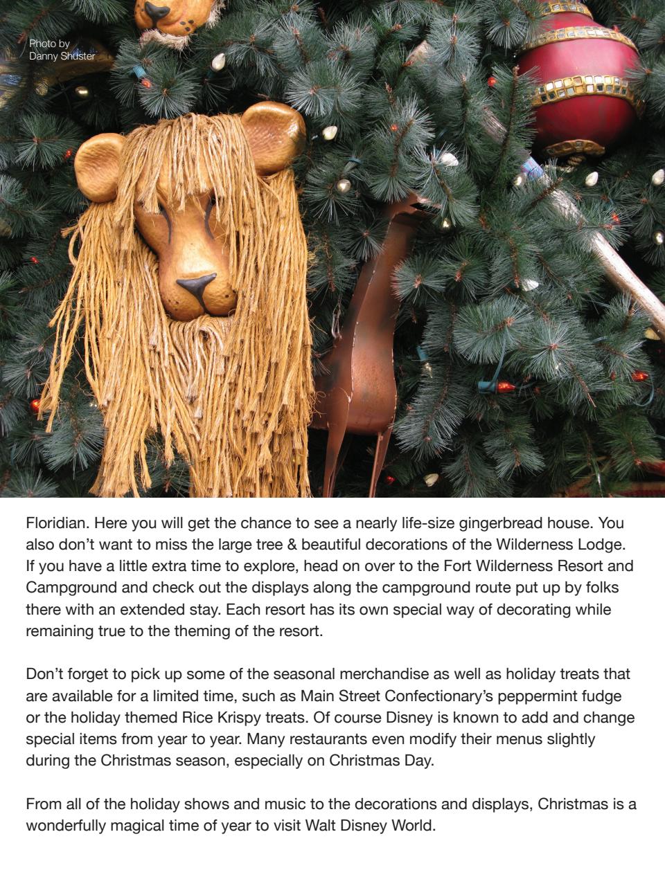 WDW Magazine Preview Pages