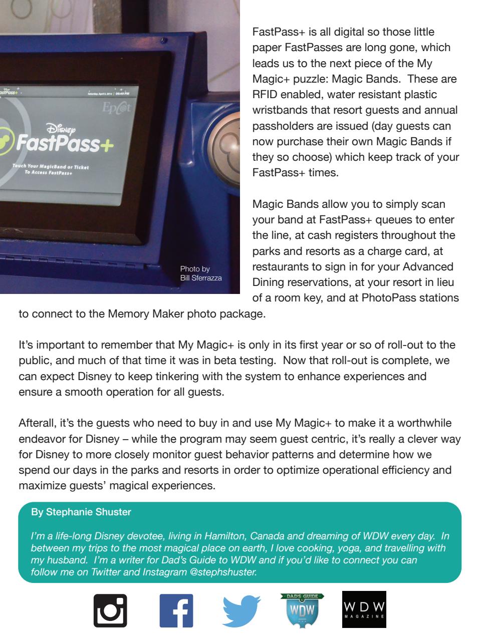 WDW Magazine Preview Pages