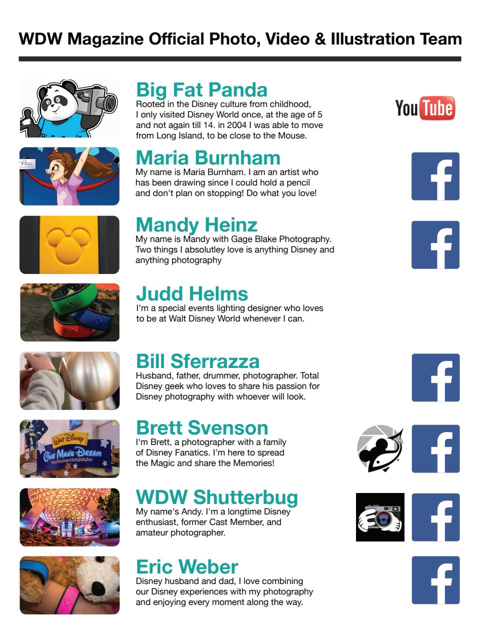 WDW Magazine Preview Pages