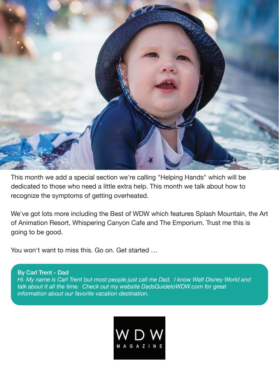 WDW Magazine Preview Pages