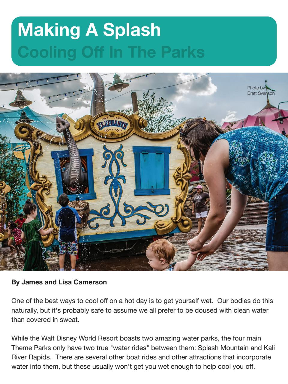 WDW Magazine Preview Pages