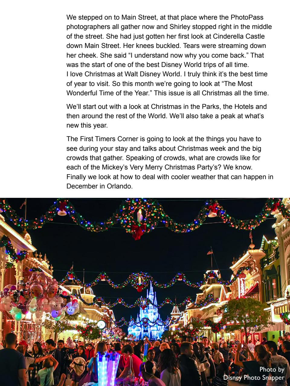 WDW Magazine Preview Pages