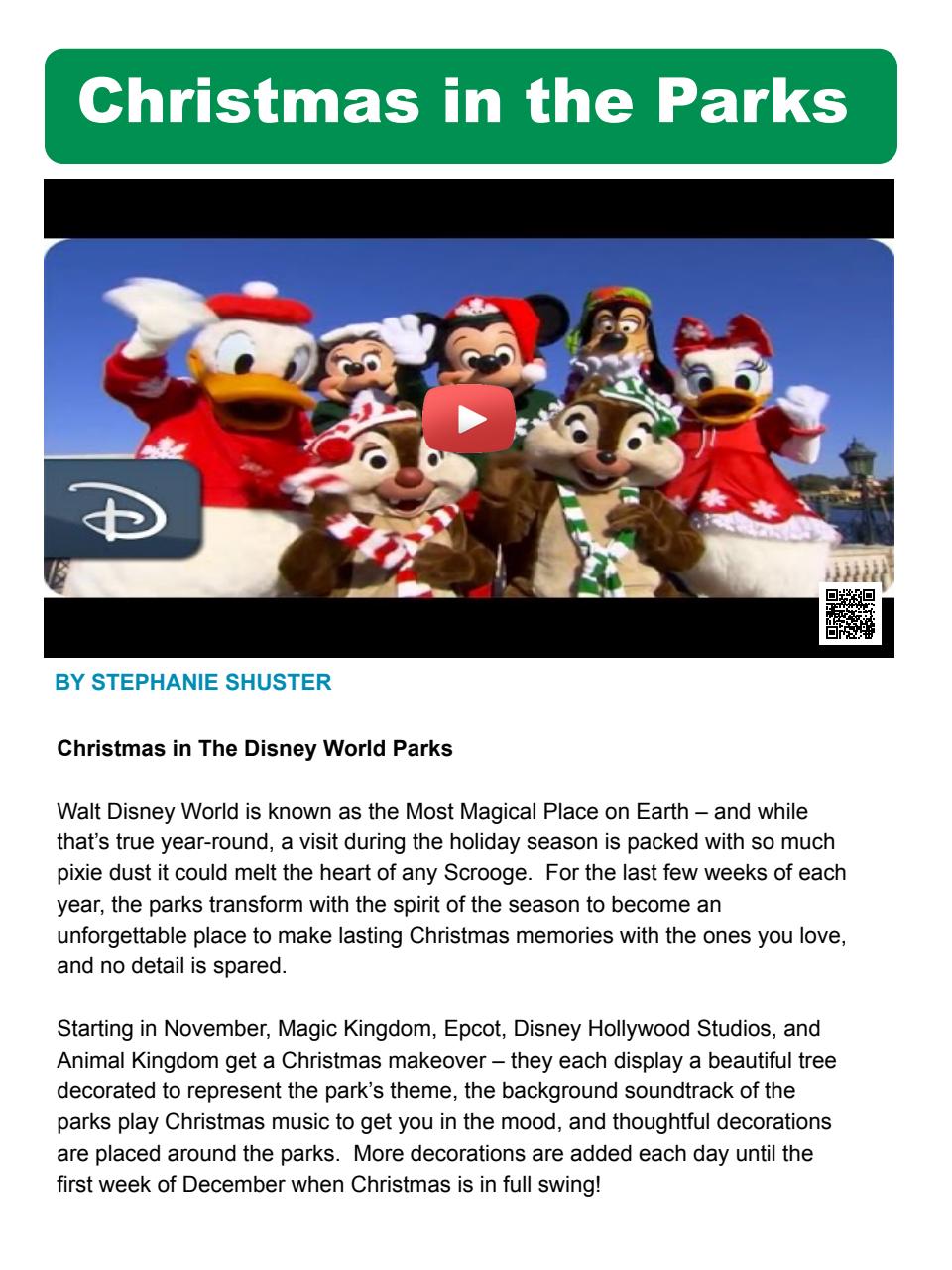WDW Magazine Preview Pages