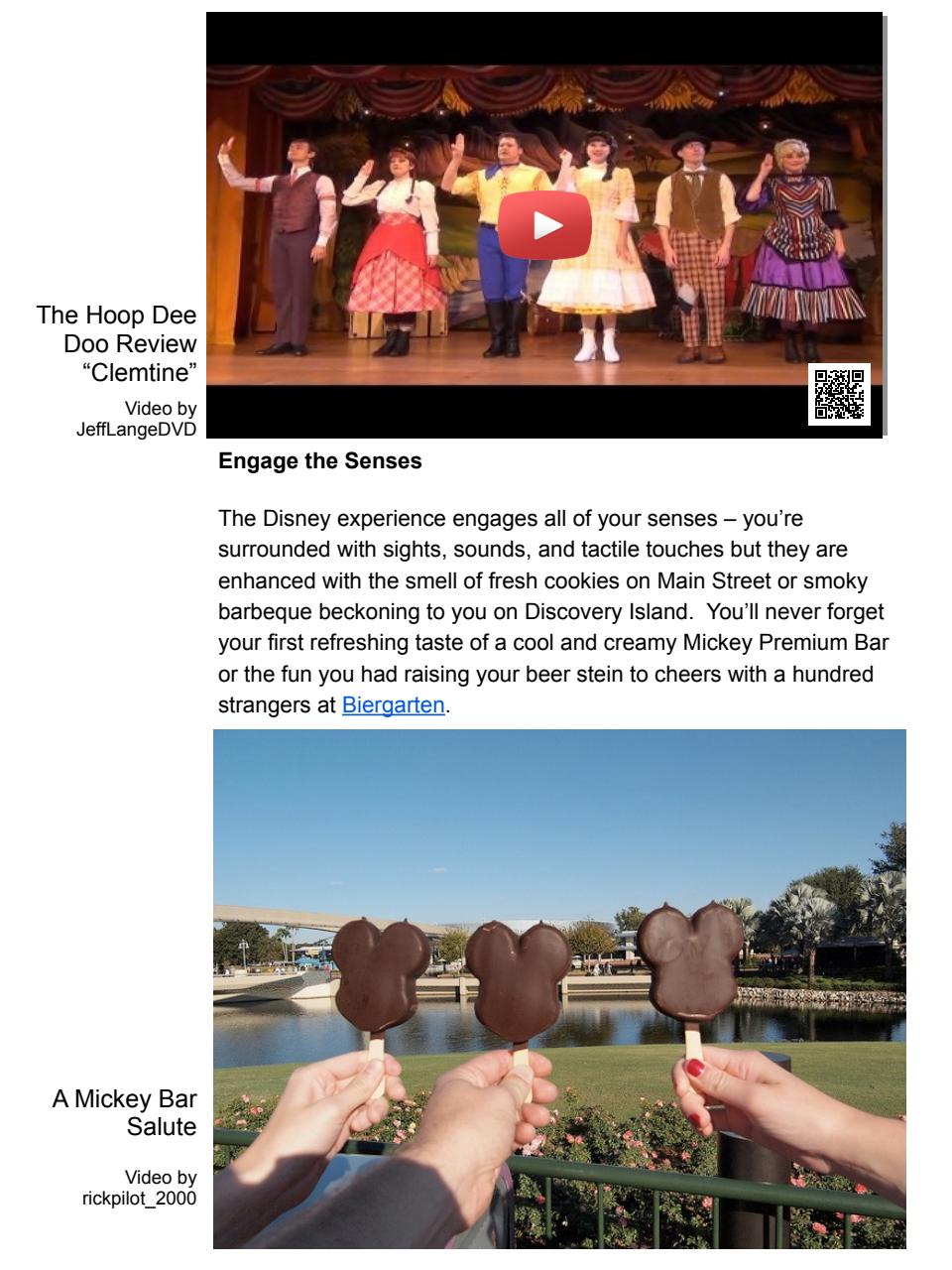 WDW Magazine Preview Pages