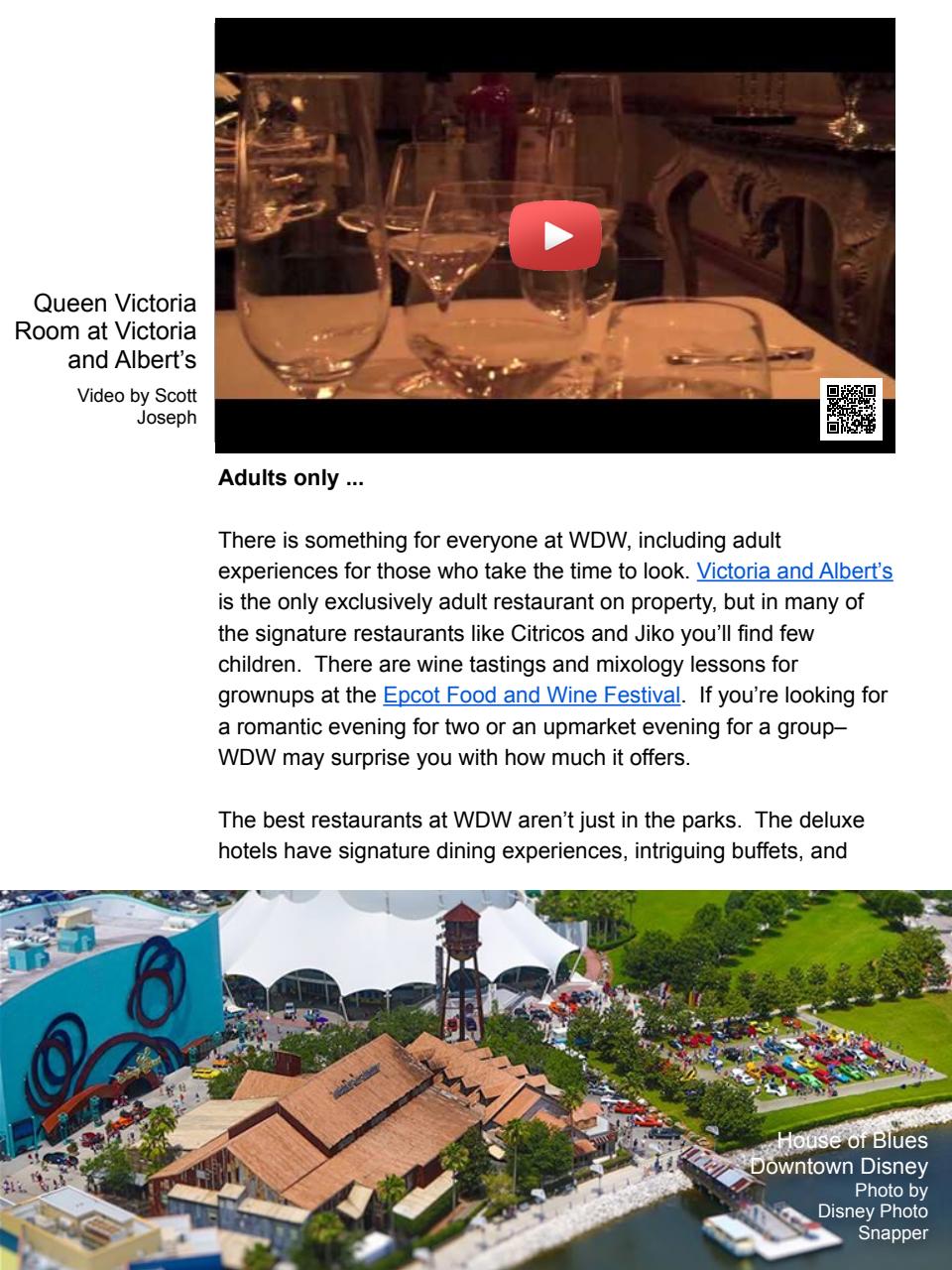 WDW Magazine Preview Pages