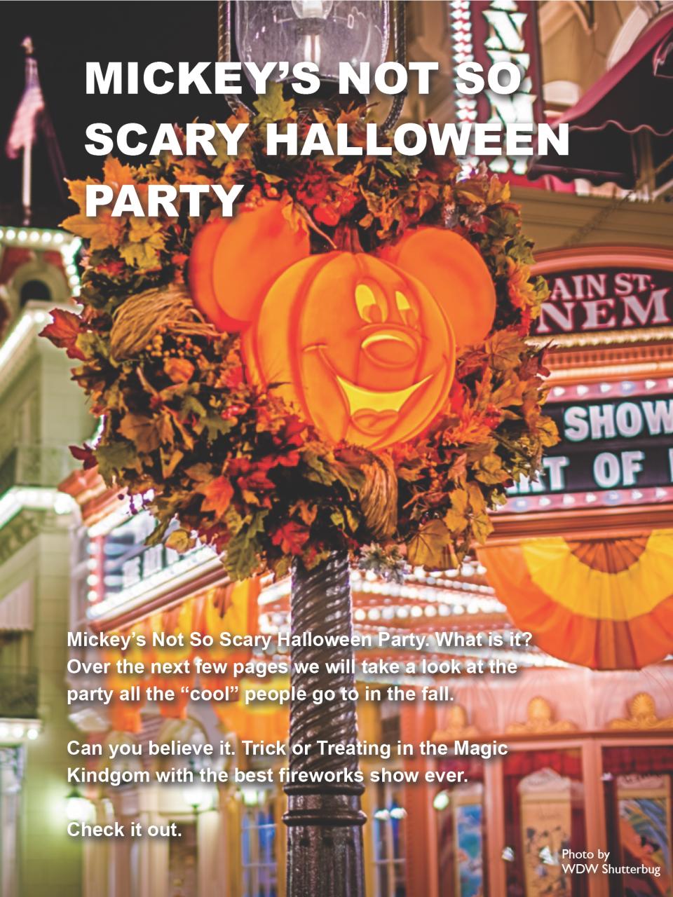 WDW Magazine Preview Pages