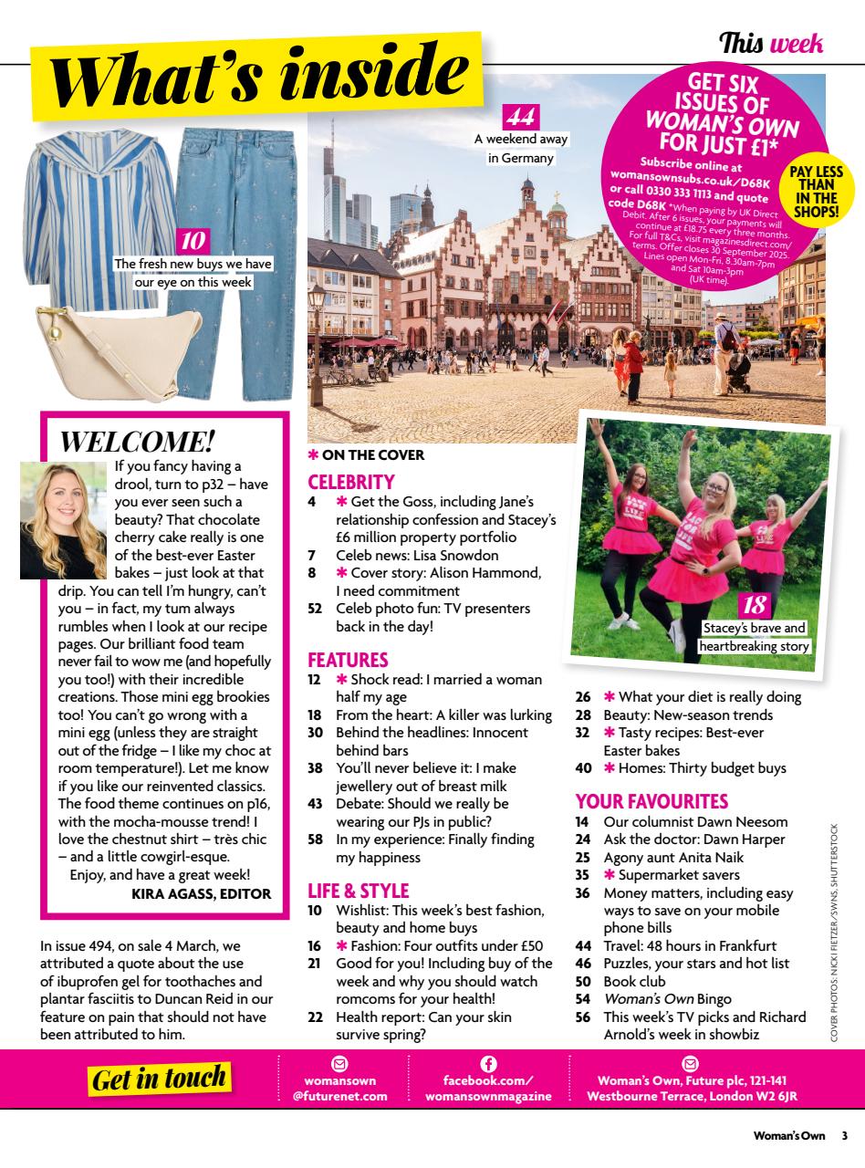 Woman's Own Preview Pages