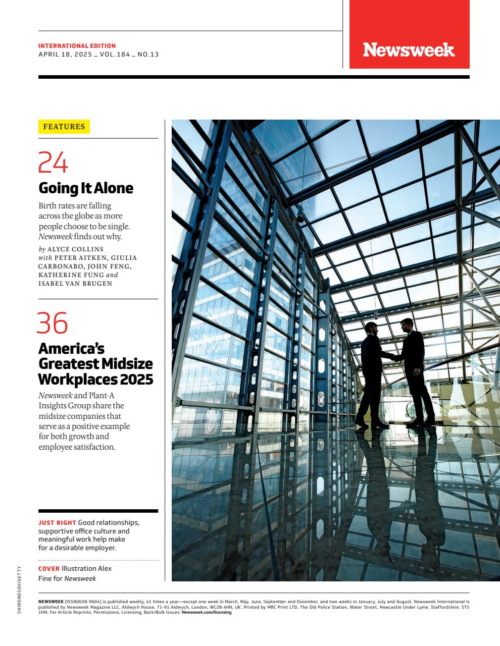 Newsweek International Preview Pages