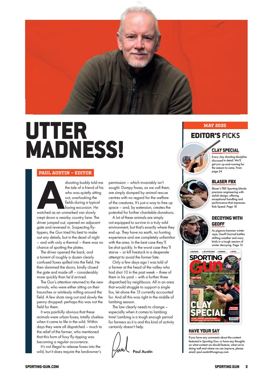 Sporting Gun Preview Pages