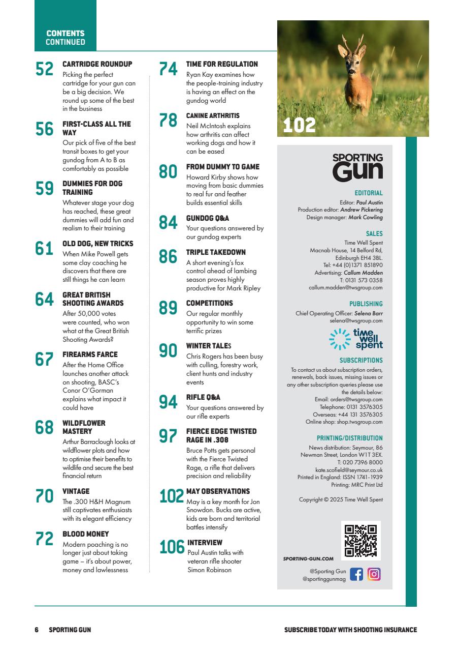 Sporting Gun Preview Pages