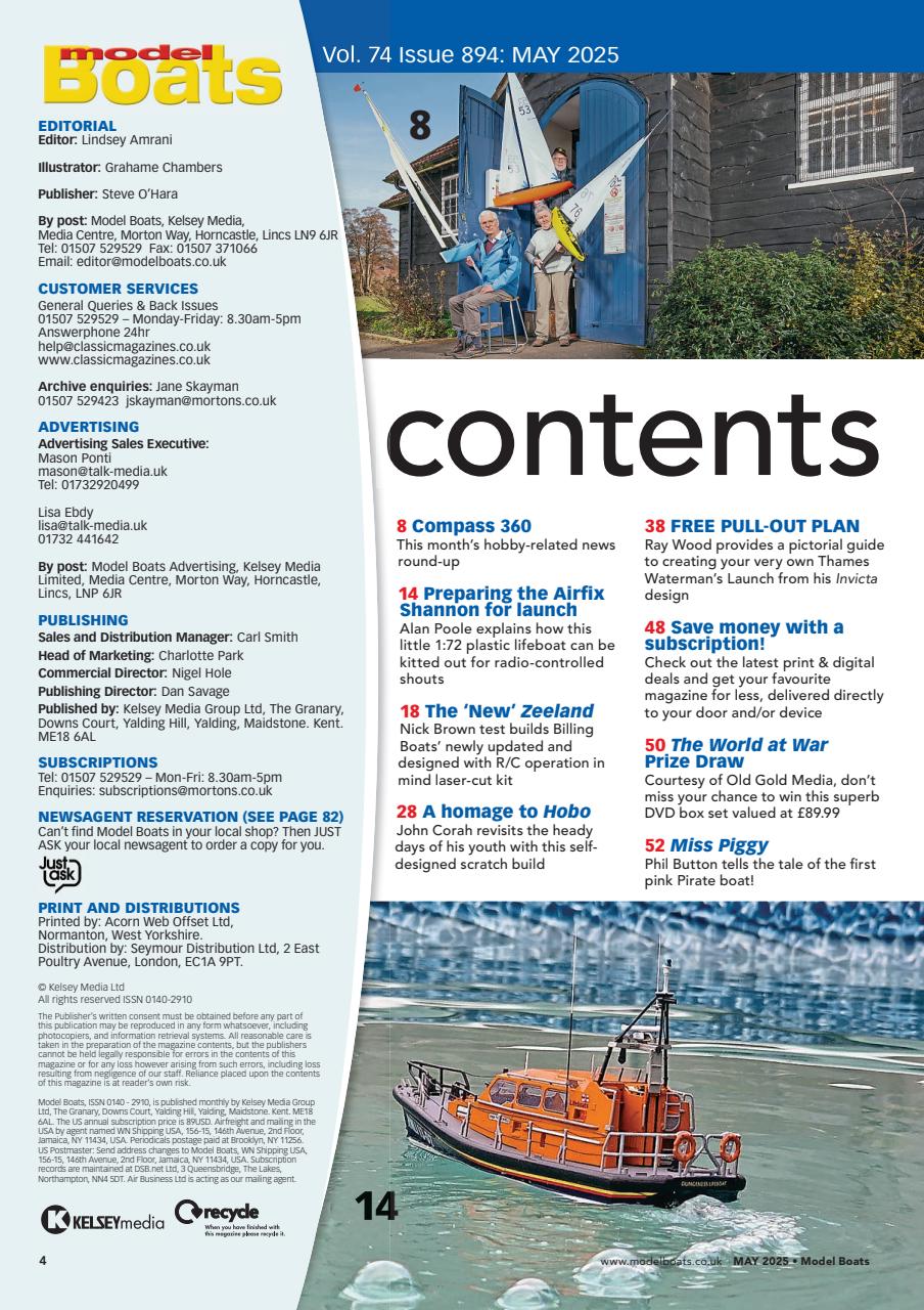 Model Boats Preview Pages