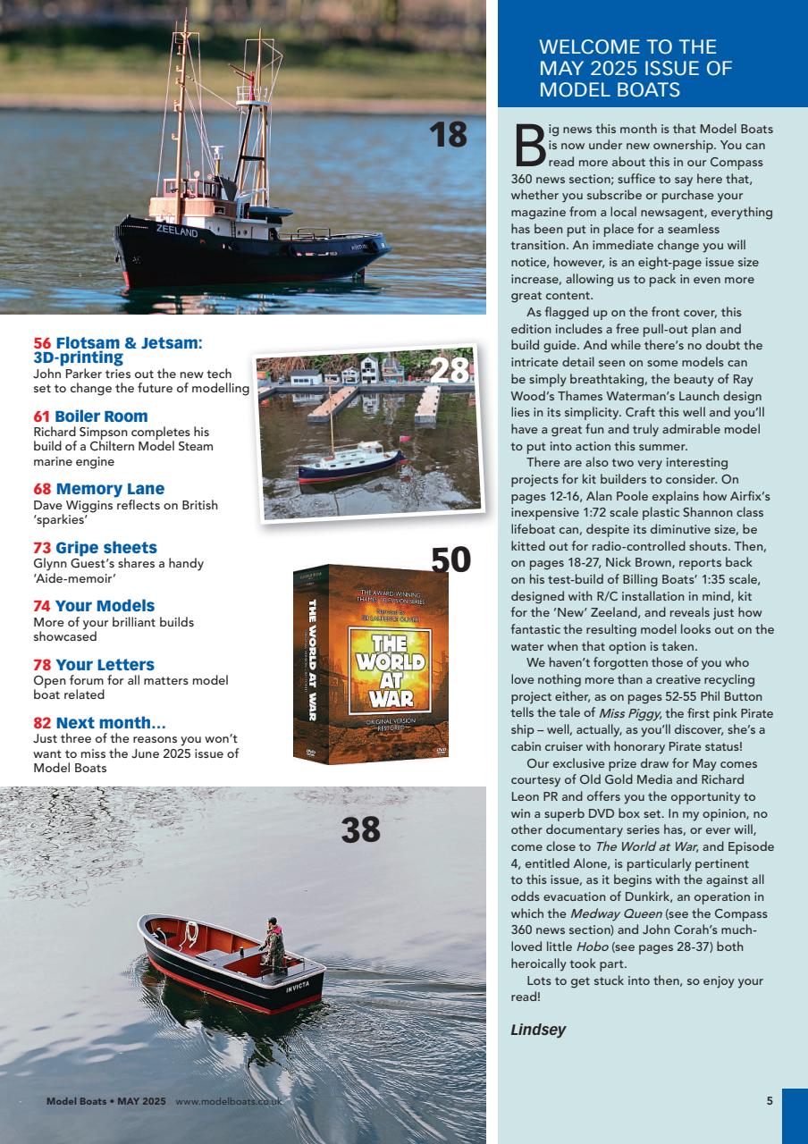 Model Boats Preview Pages