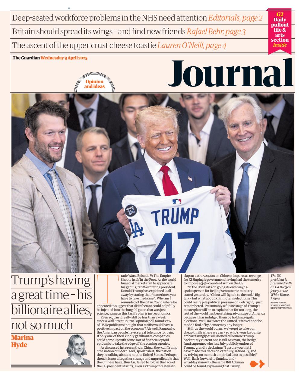 The Guardian Newspaper Preview Pages