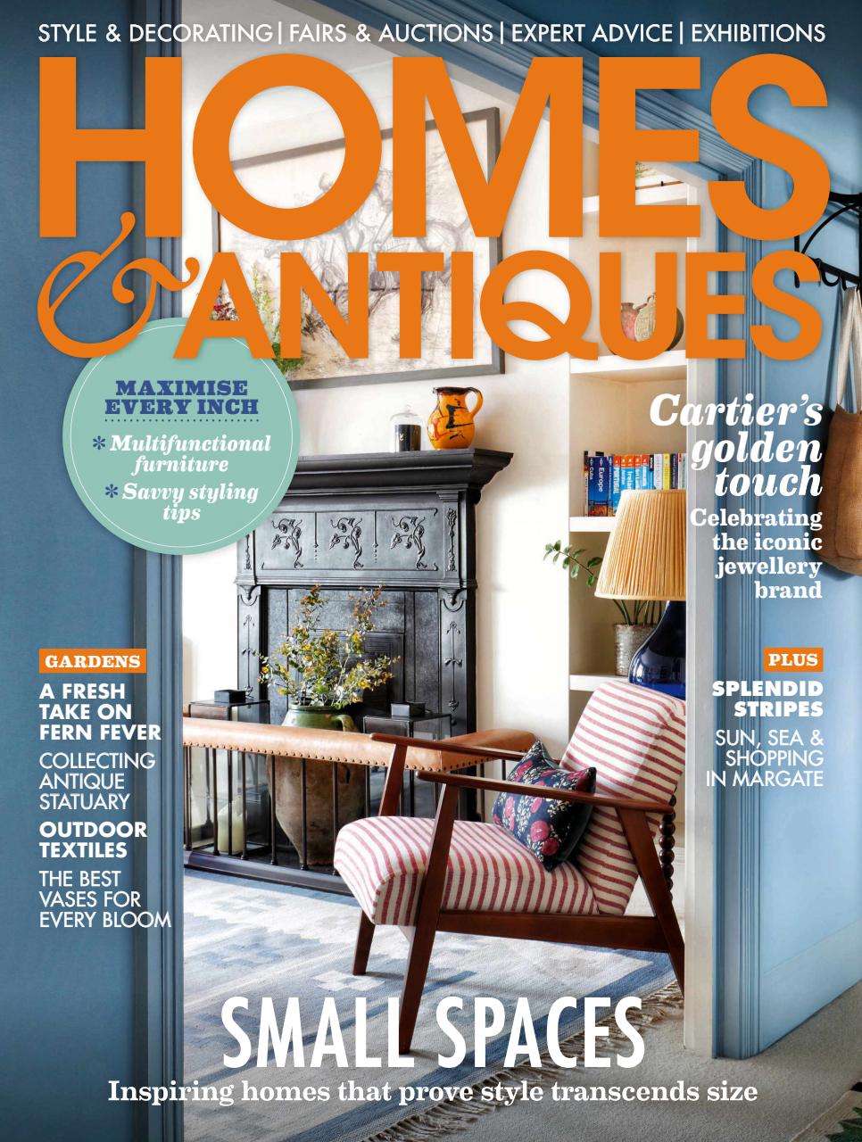 Homes & Antiques Magazine Preview Pages