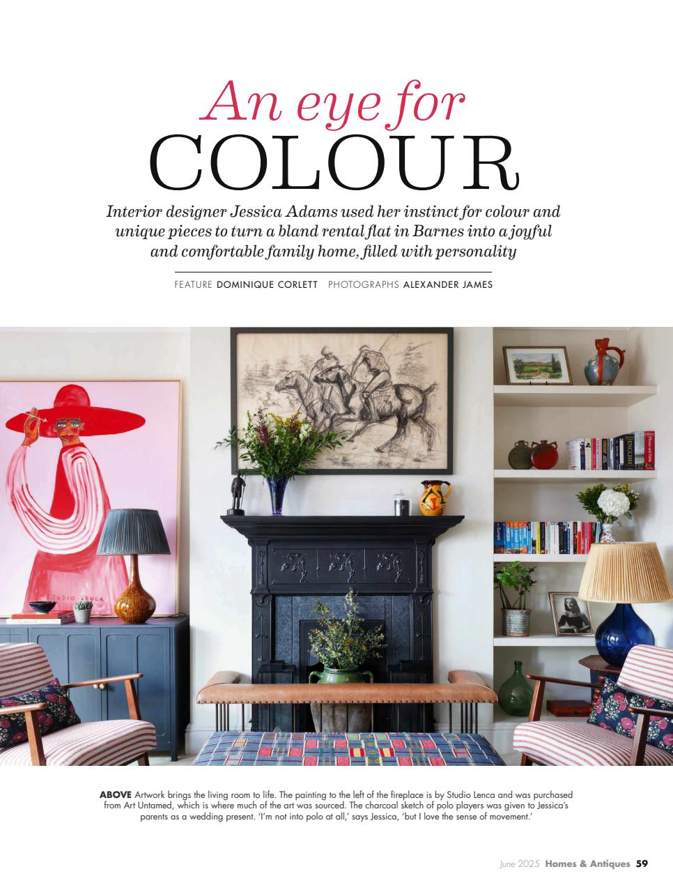 Homes & Antiques Magazine Preview Pages