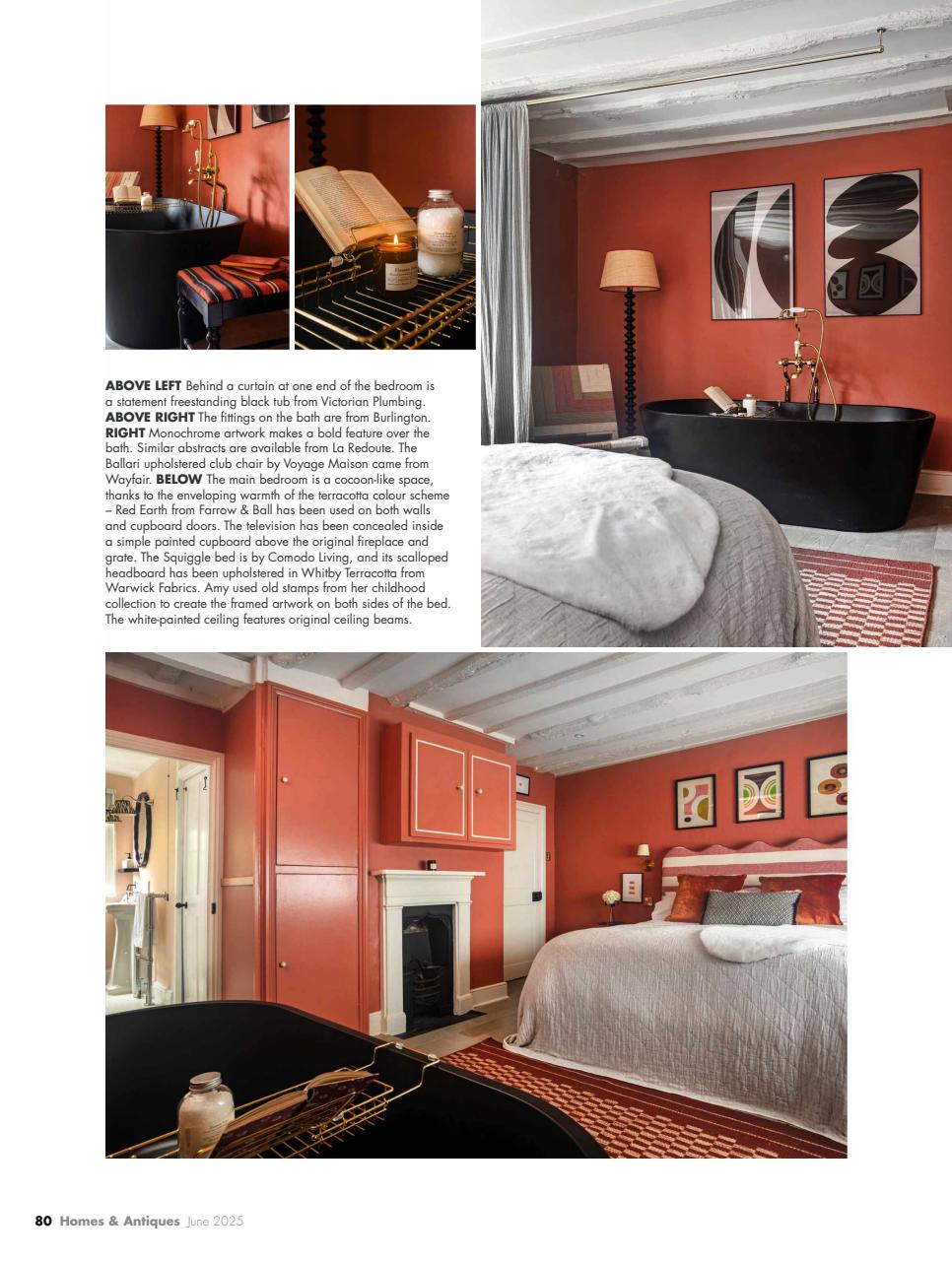 Homes & Antiques Magazine Preview Pages