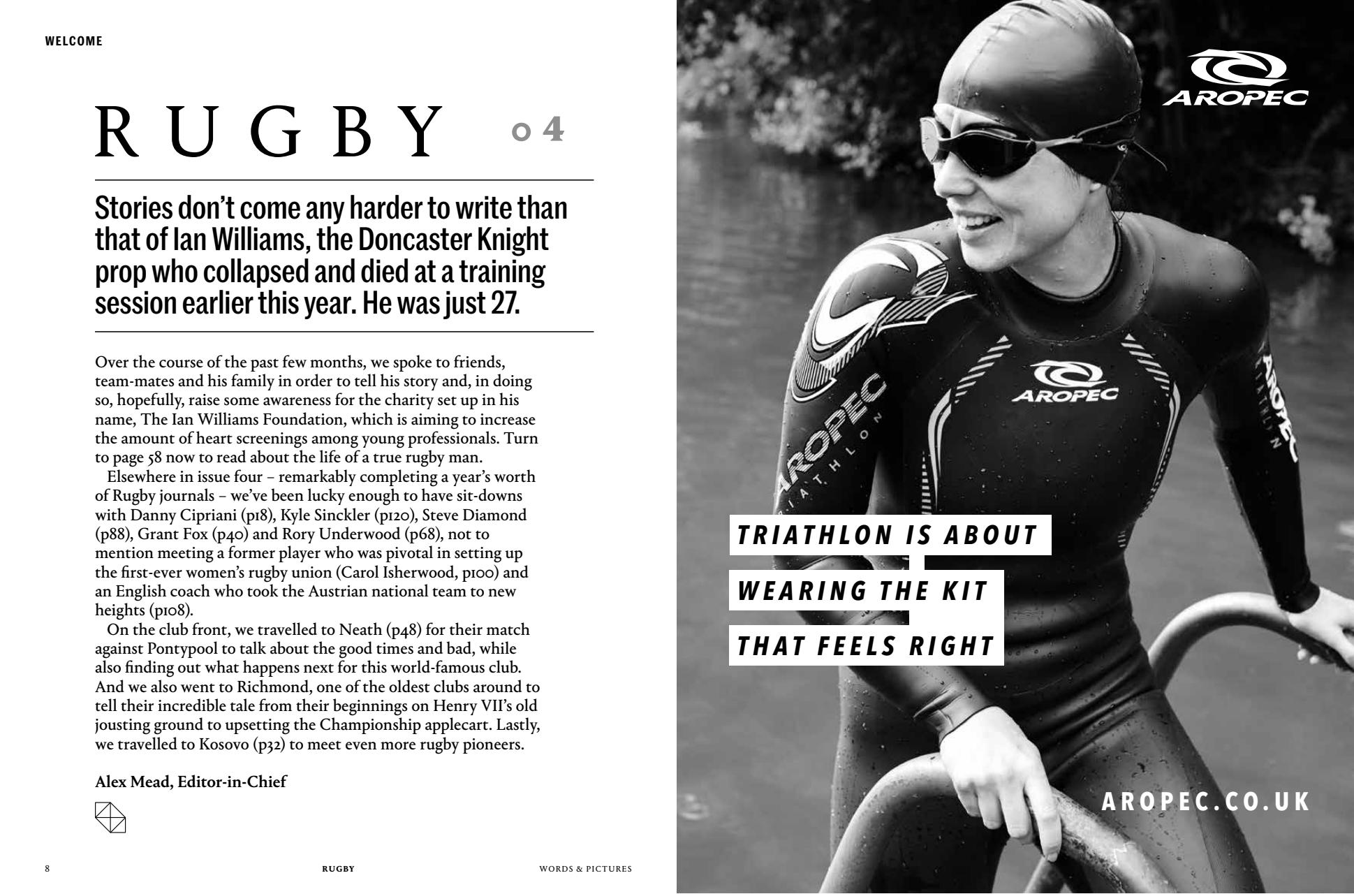 Rugby Journal Preview Pages