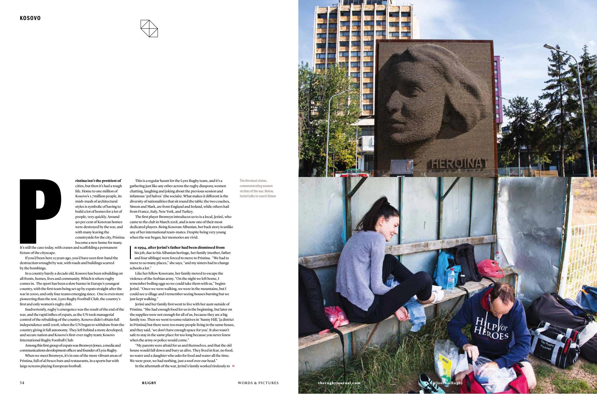 Rugby Journal Preview Pages