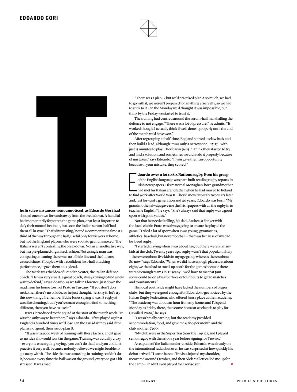 Rugby Journal Preview Pages