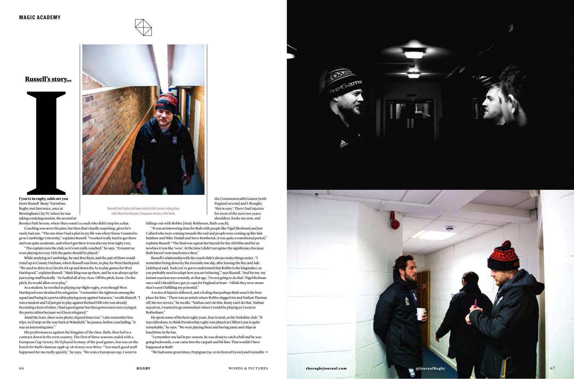 Rugby Journal Preview Pages