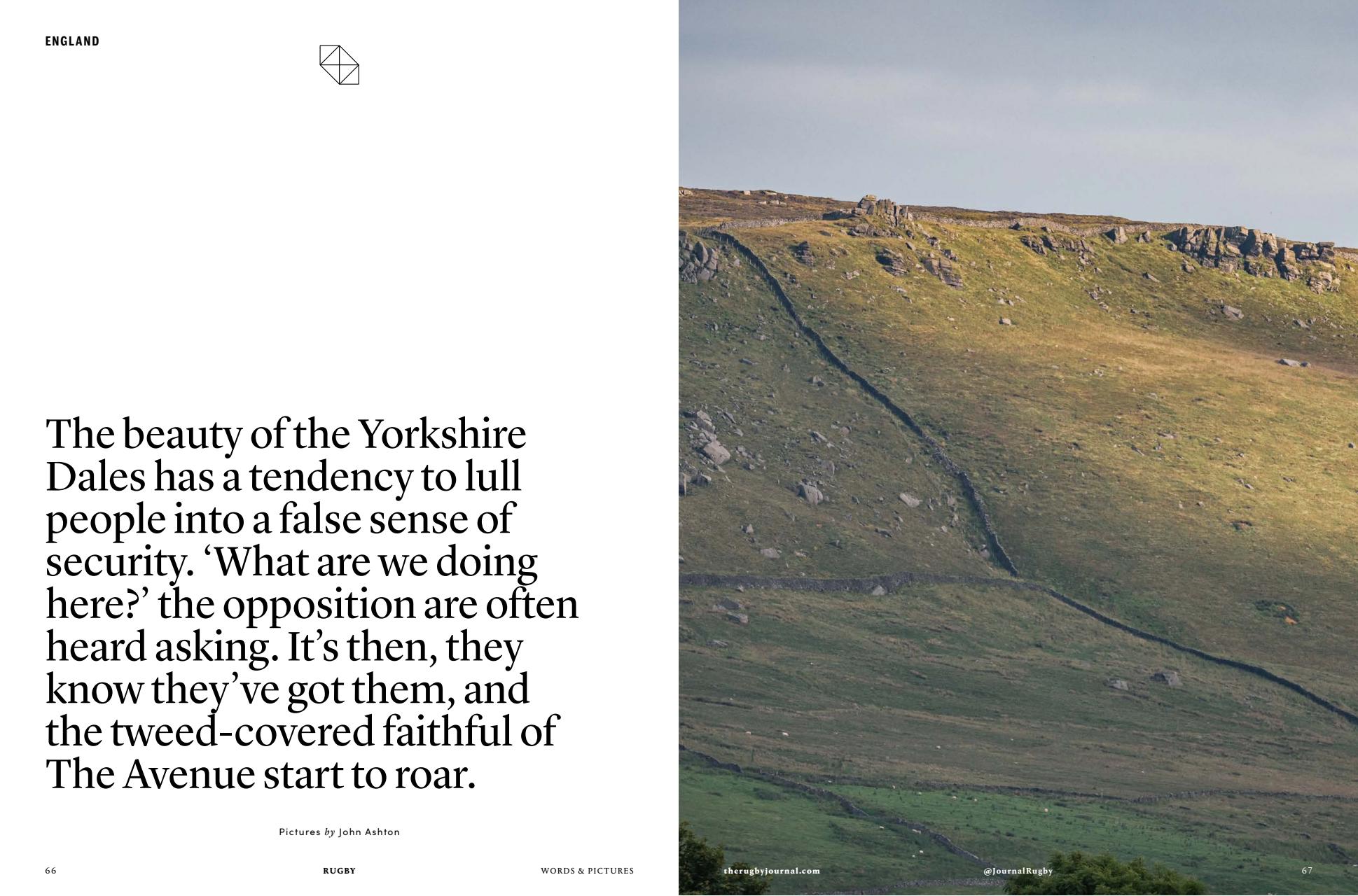 Rugby Journal Preview Pages