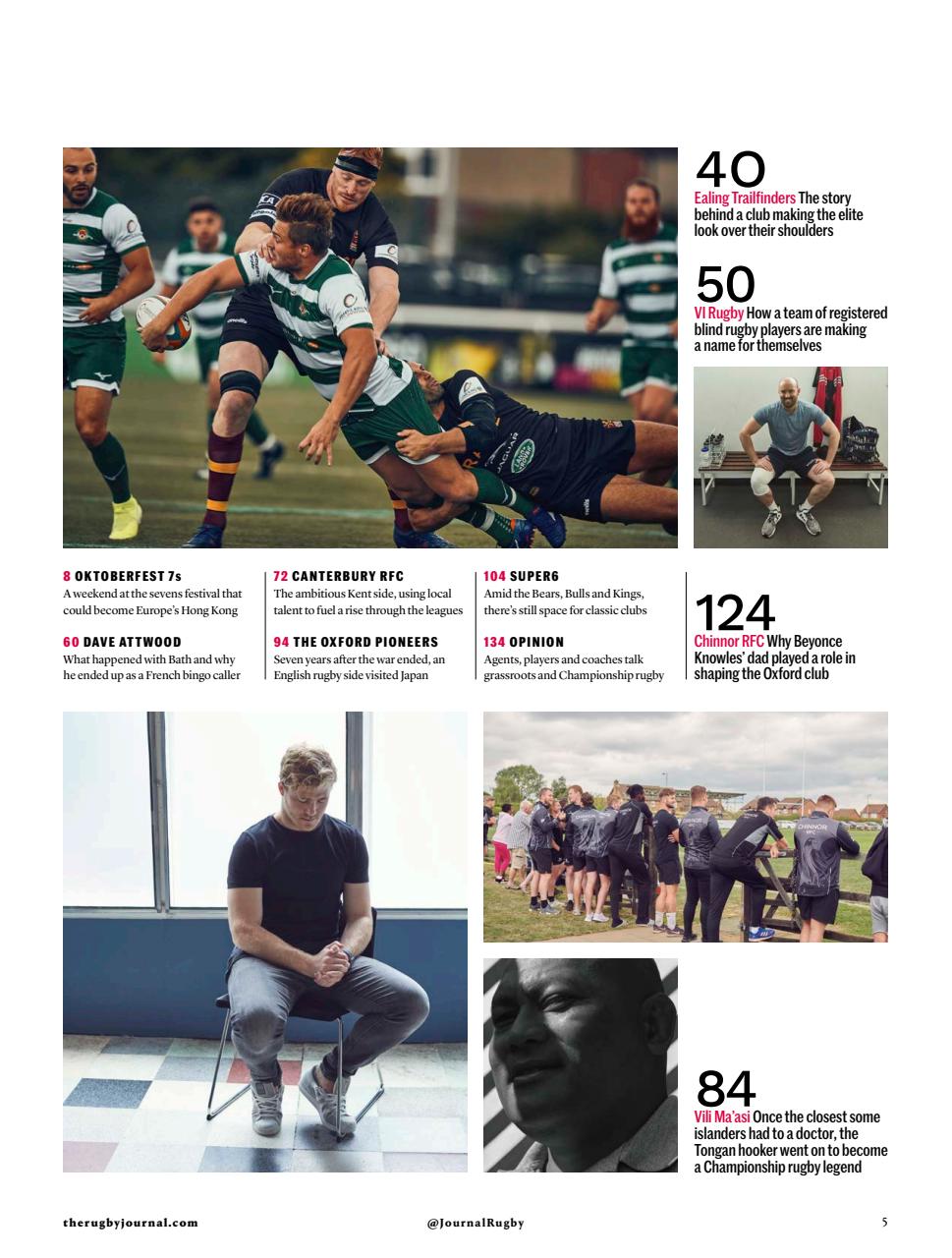 Rugby Journal Preview Pages