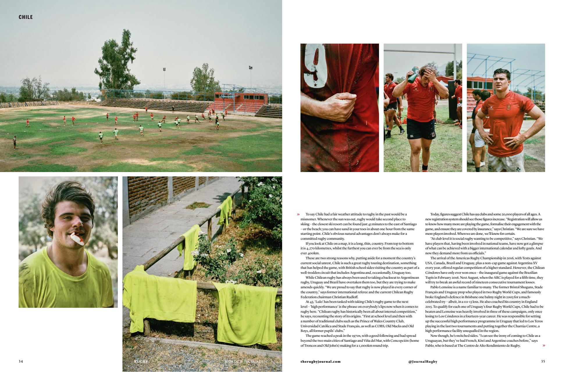 Rugby Journal Preview Pages