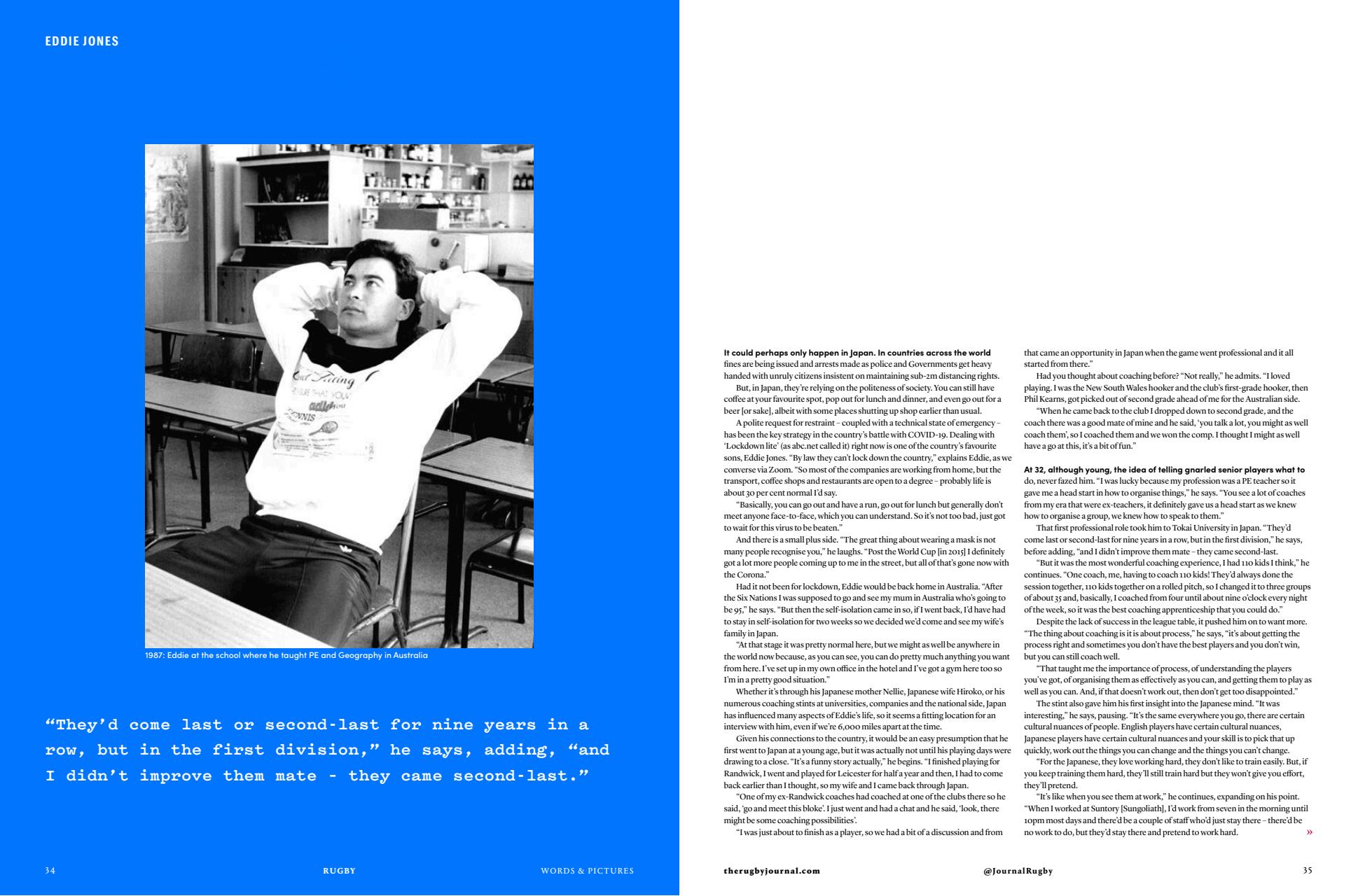 Rugby Journal Preview Pages