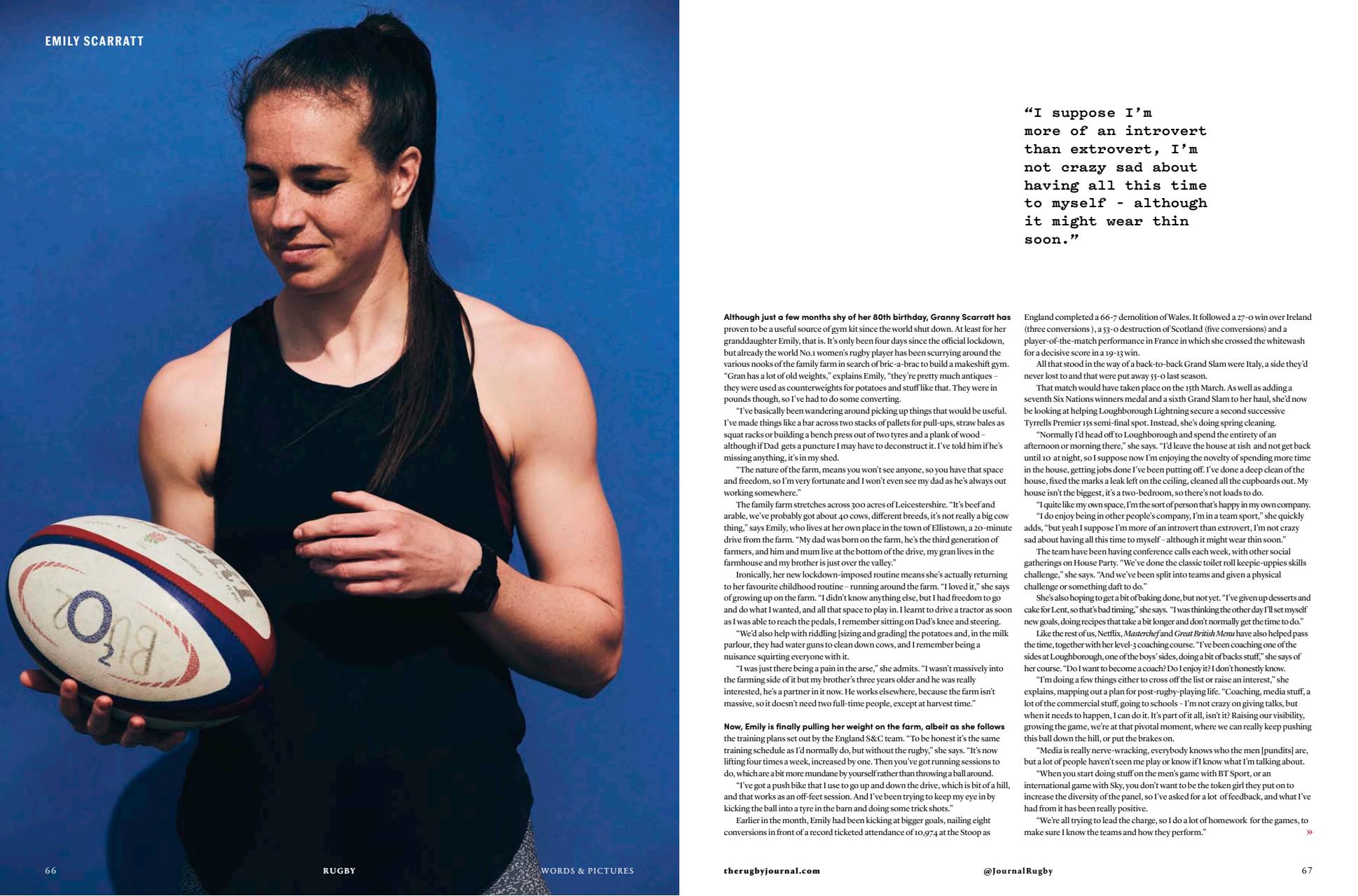 Rugby Journal Preview Pages