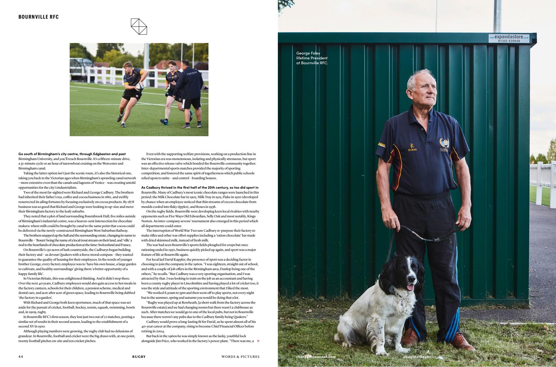 Rugby Journal Preview Pages