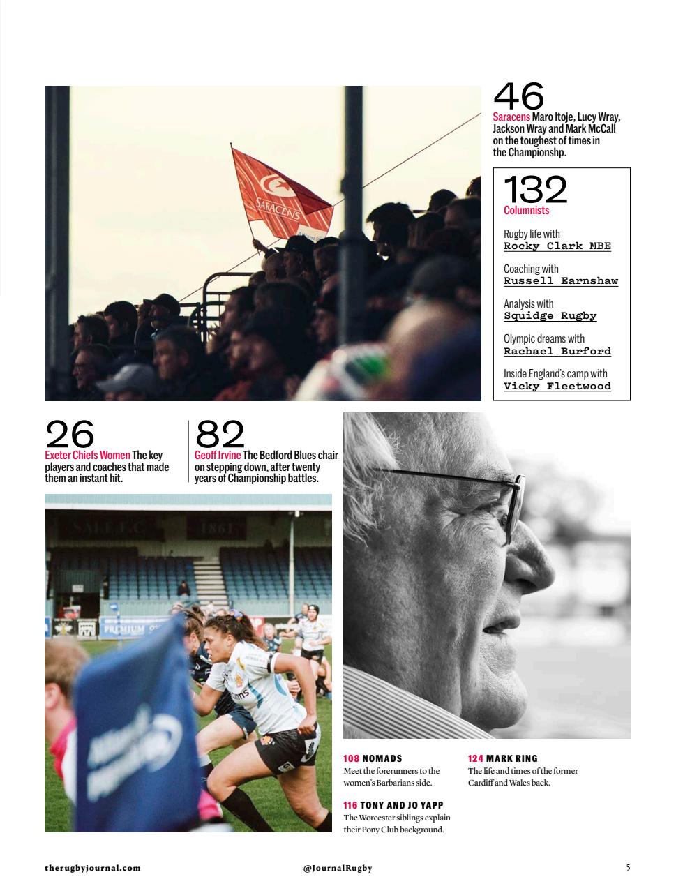 Rugby Journal Preview Pages