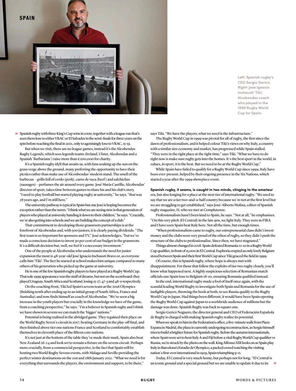 Rugby Journal Preview Pages