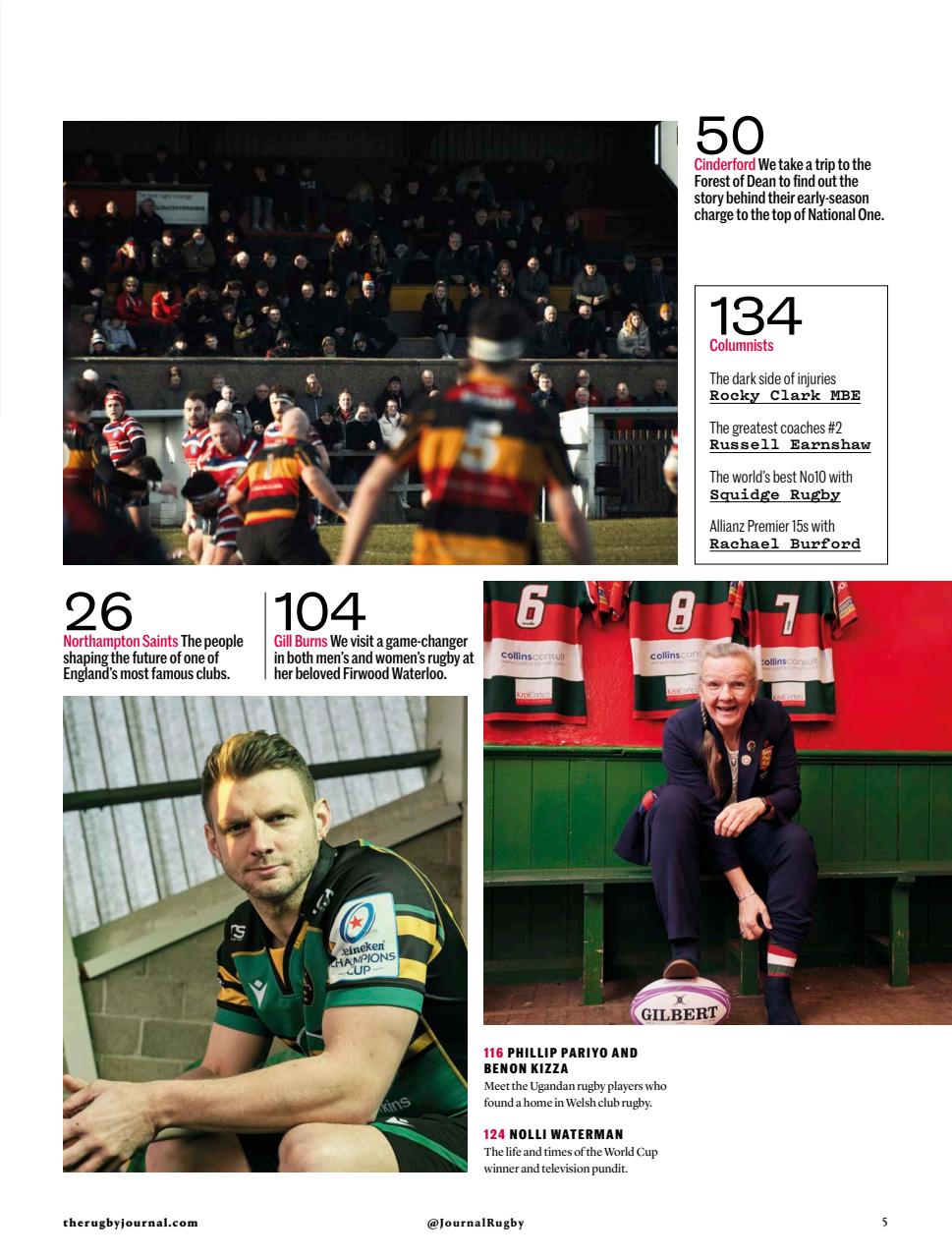 Rugby Journal Preview Pages