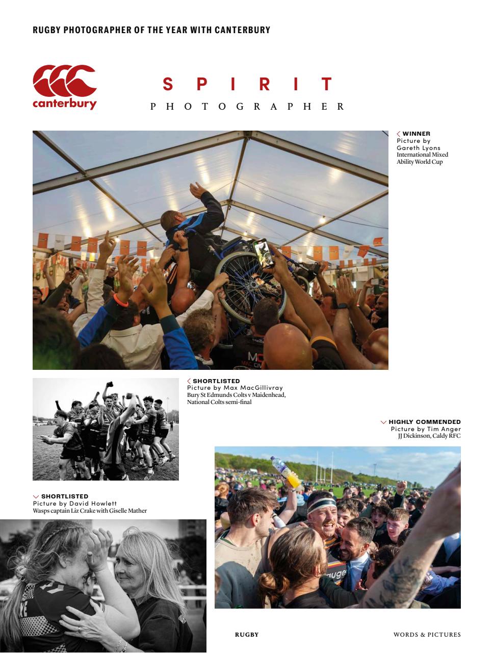 Rugby Journal Preview Pages