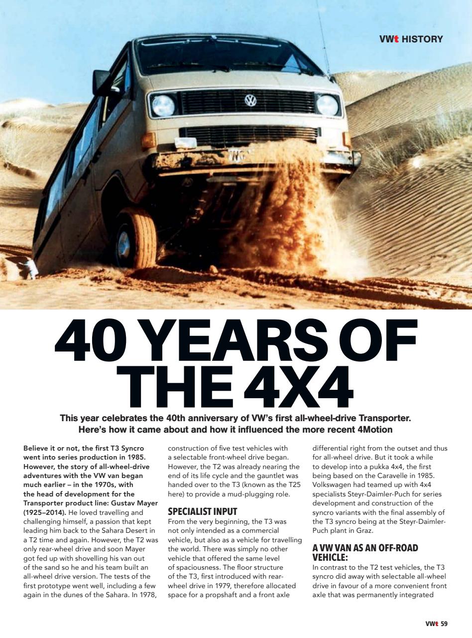 VWt Magazine Preview Pages
