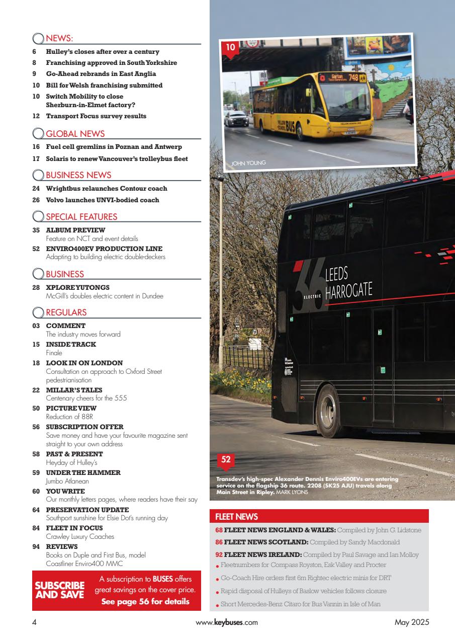 Buses Magazine Preview Pages