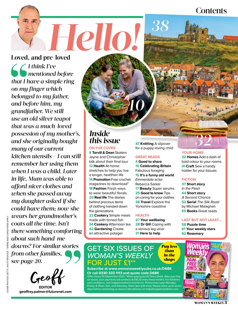 Woman's Weekly Preview Pages