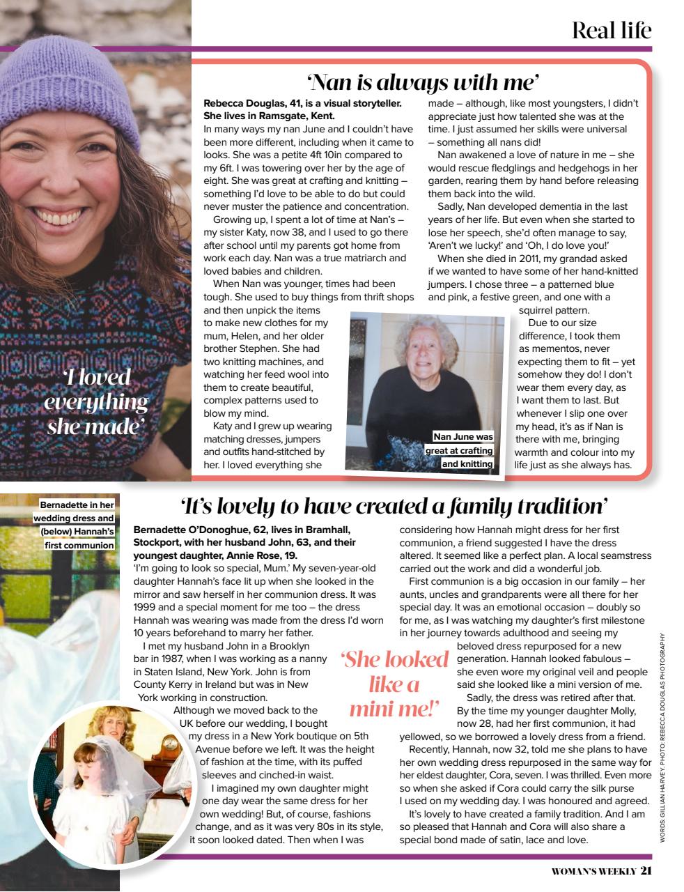 Woman's Weekly Preview Pages