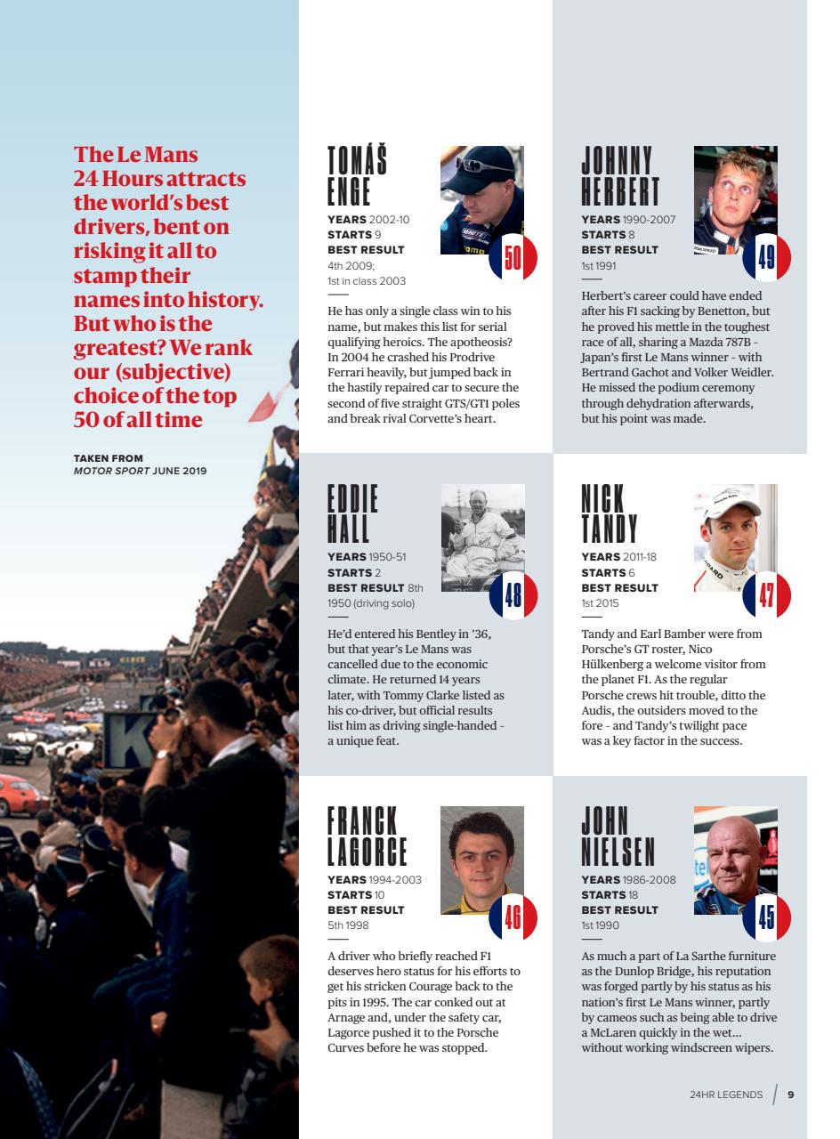 Motor Sport Magazine Preview Pages