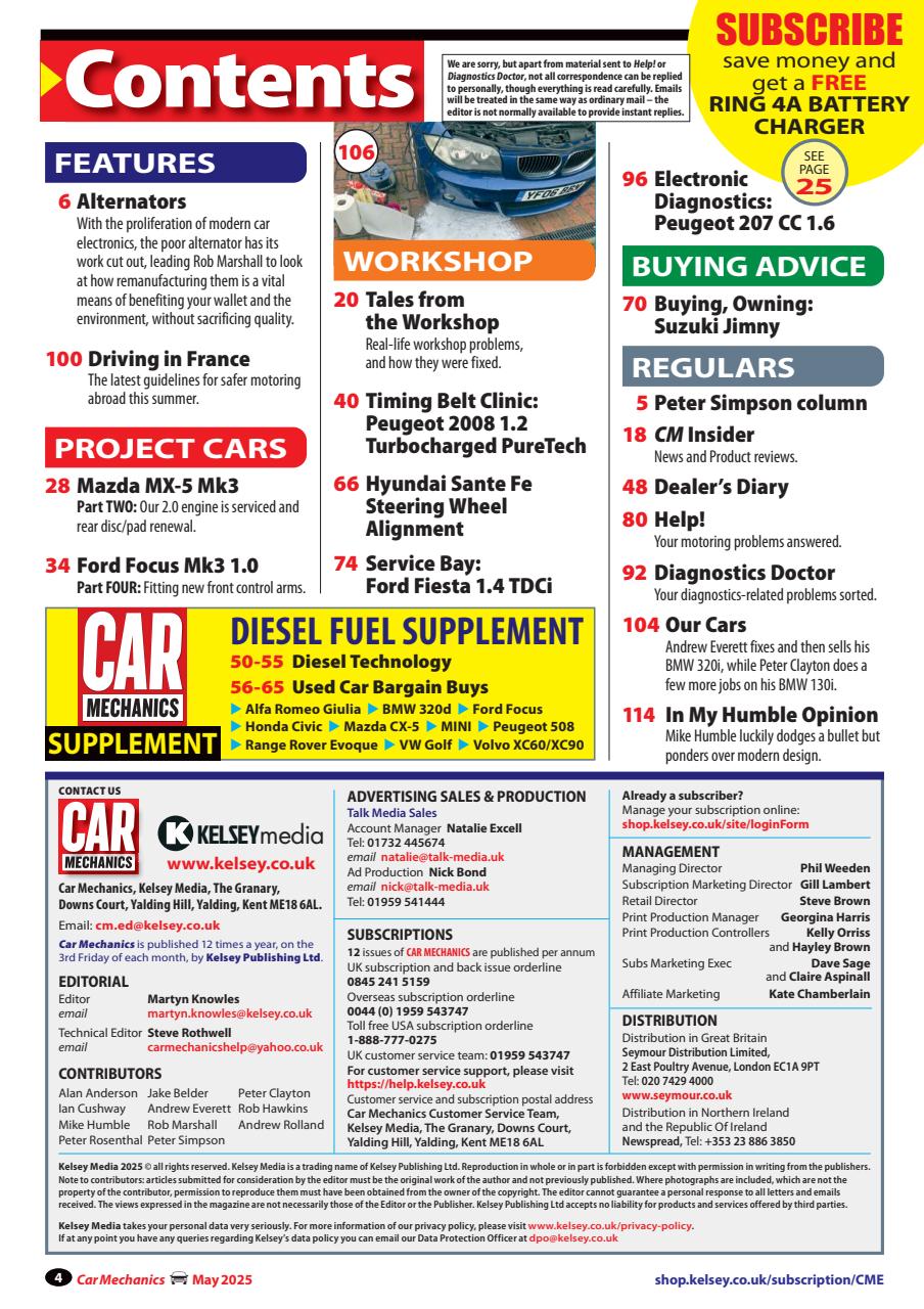 Car Mechanics Preview Pages