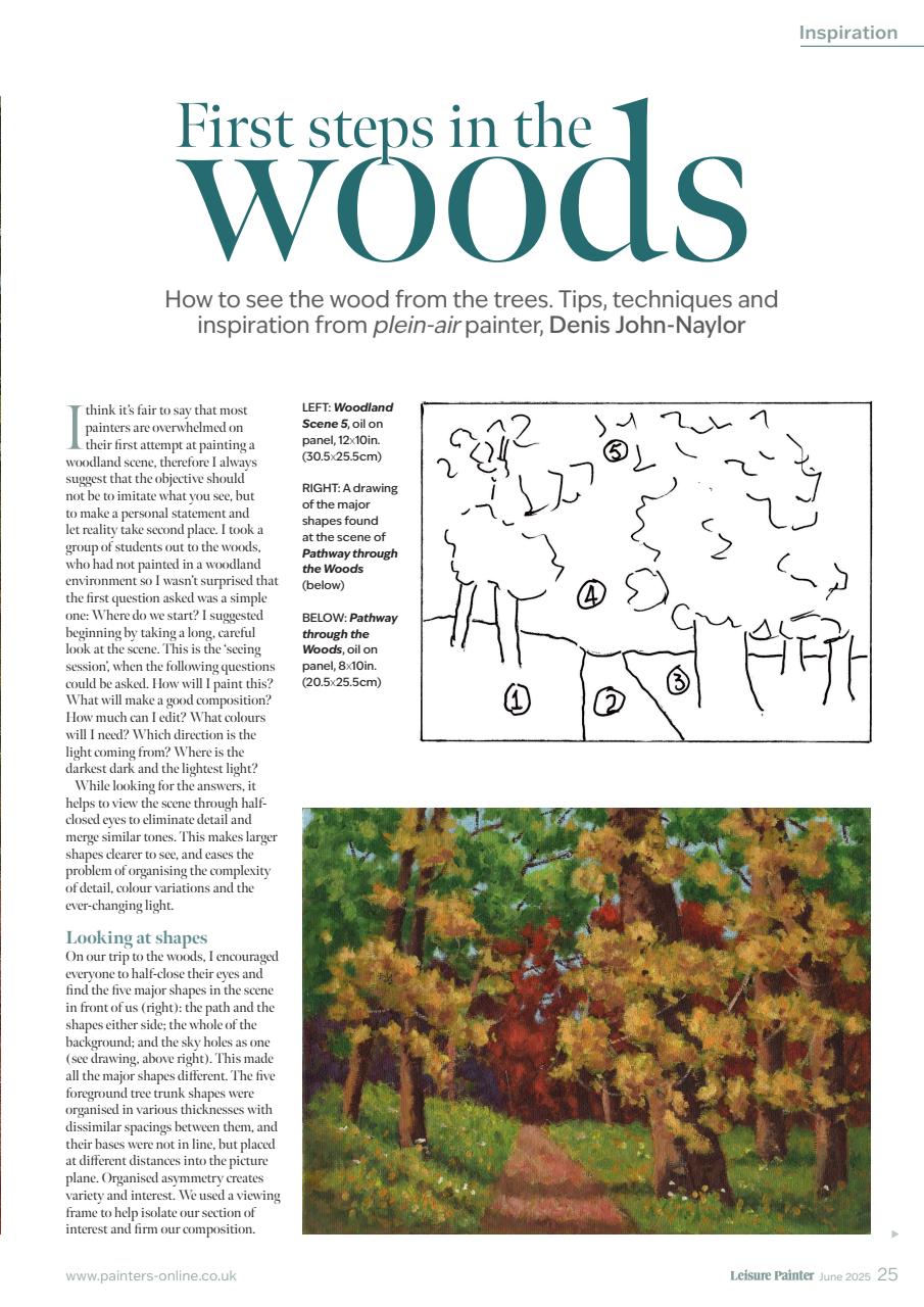 Leisure Painter & The Artist Preview Pages