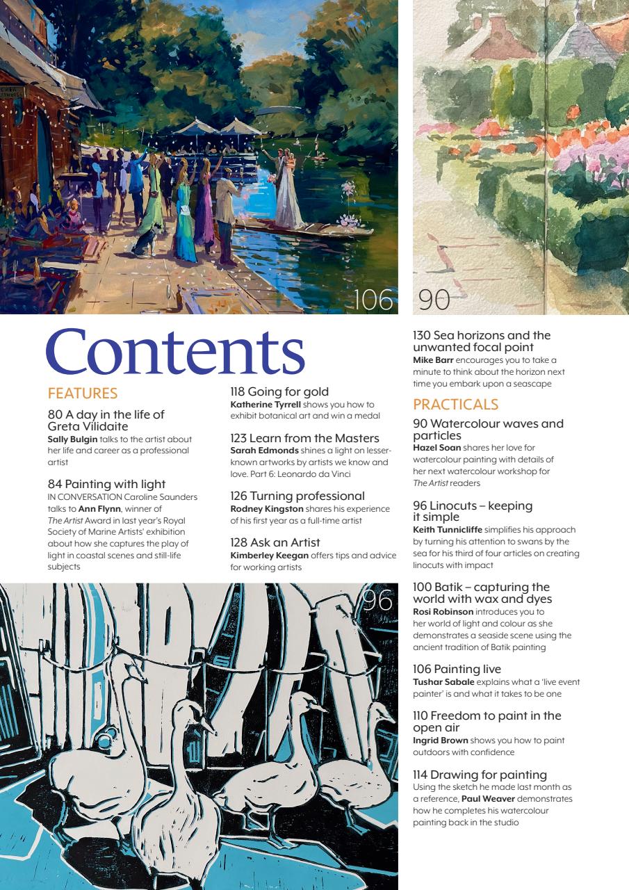 Leisure Painter & The Artist Preview Pages