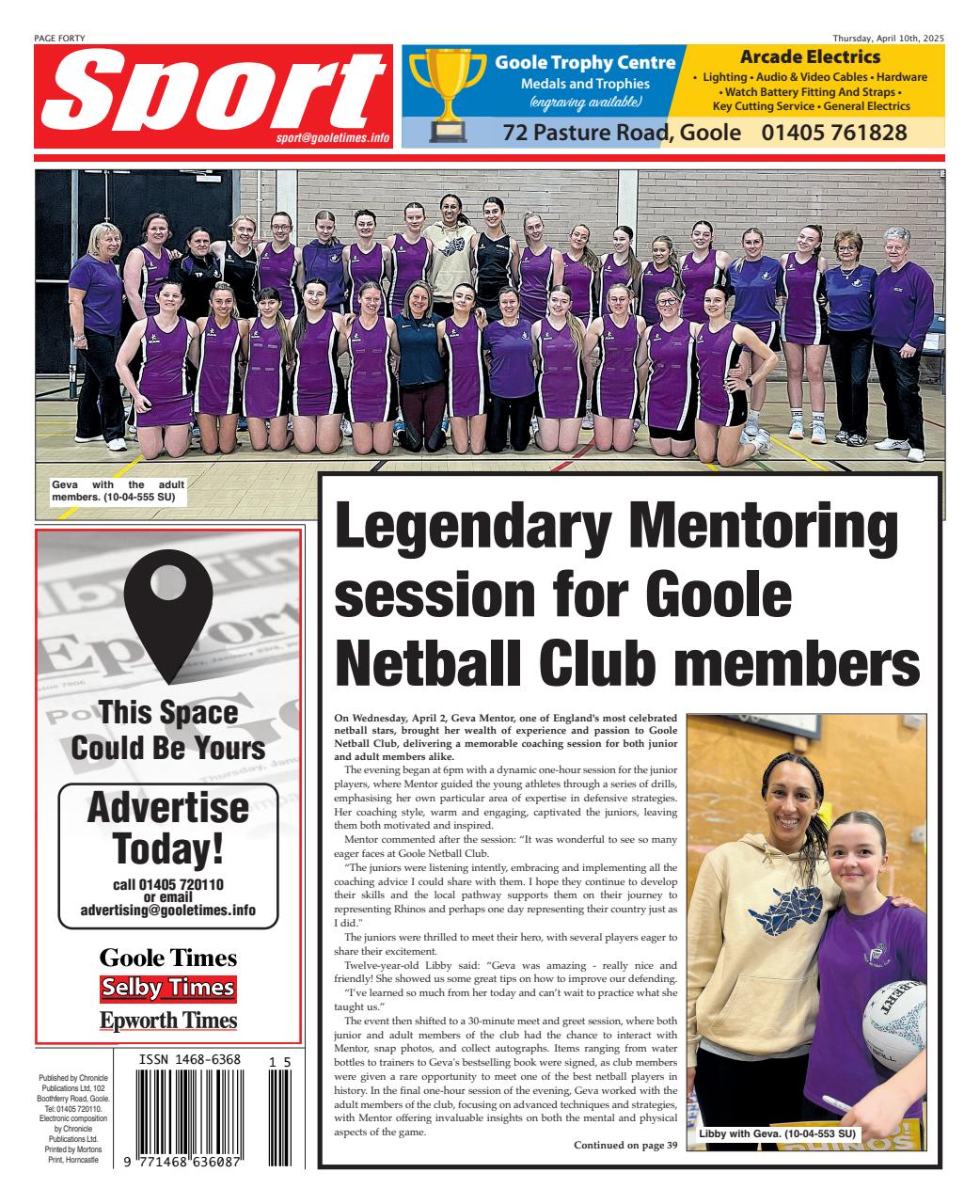 Goole Times Preview Pages