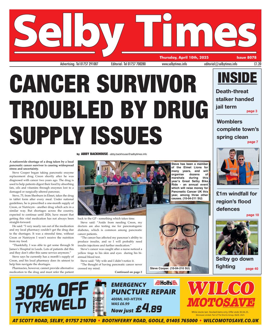 Selby Times Preview Pages