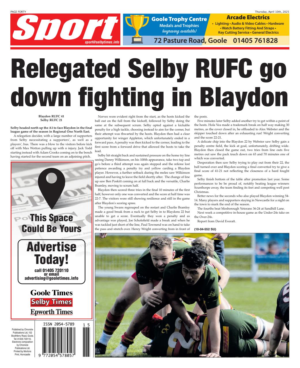 Selby Times Preview Pages