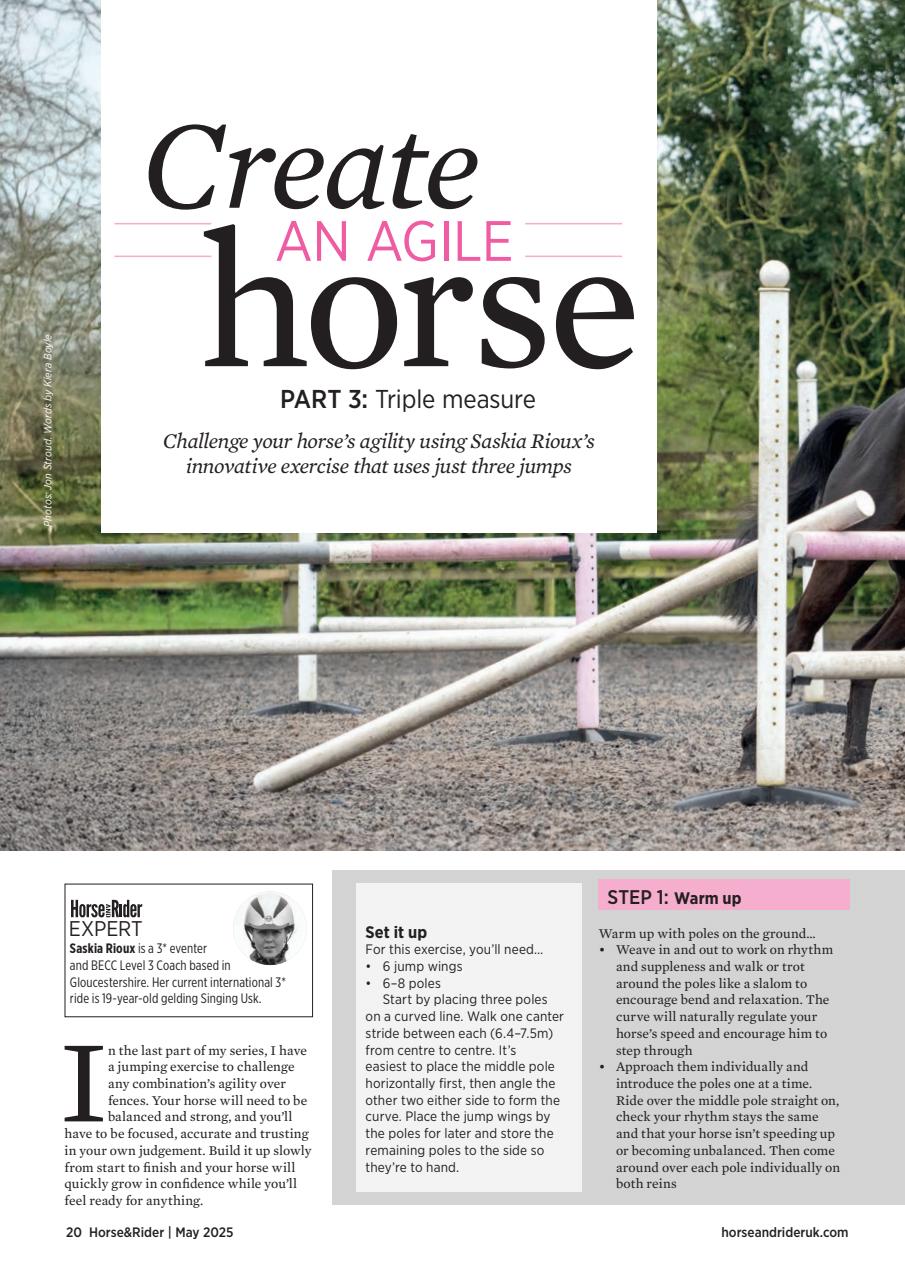 Horse&Rider Magazine - UK equestrian magazine for Horse and Rider Preview Pages