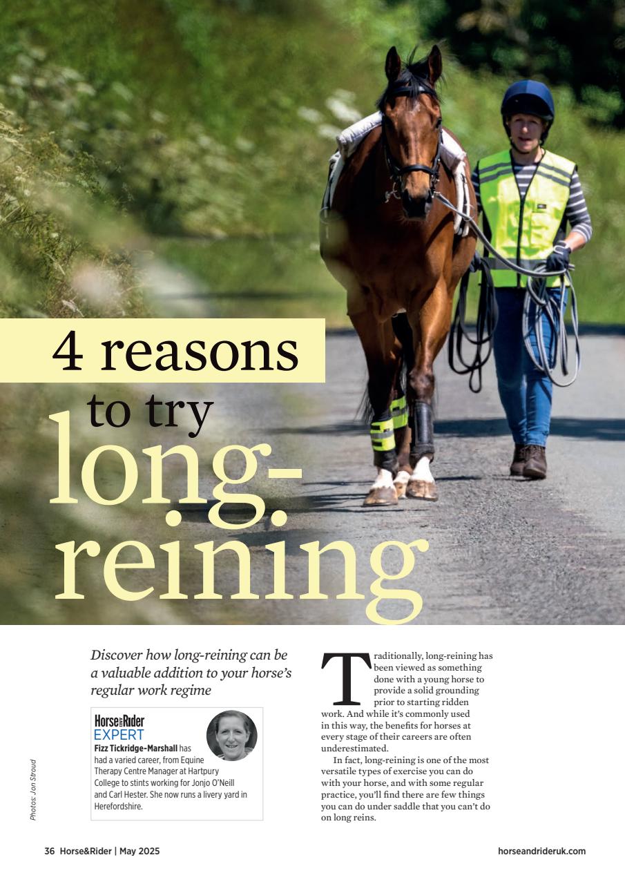 Horse&Rider Magazine - UK equestrian magazine for Horse and Rider Preview Pages