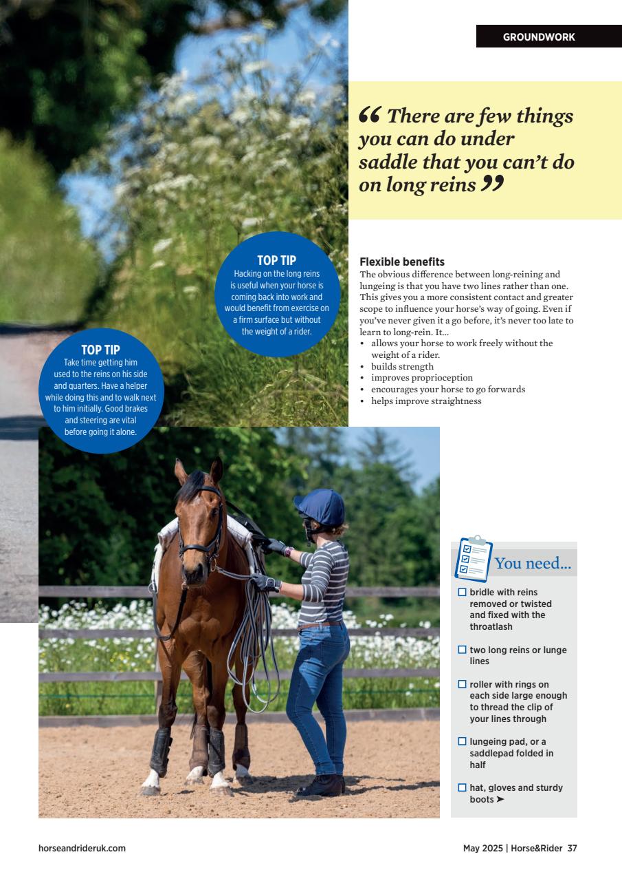 Horse&Rider Magazine - UK equestrian magazine for Horse and Rider Preview Pages