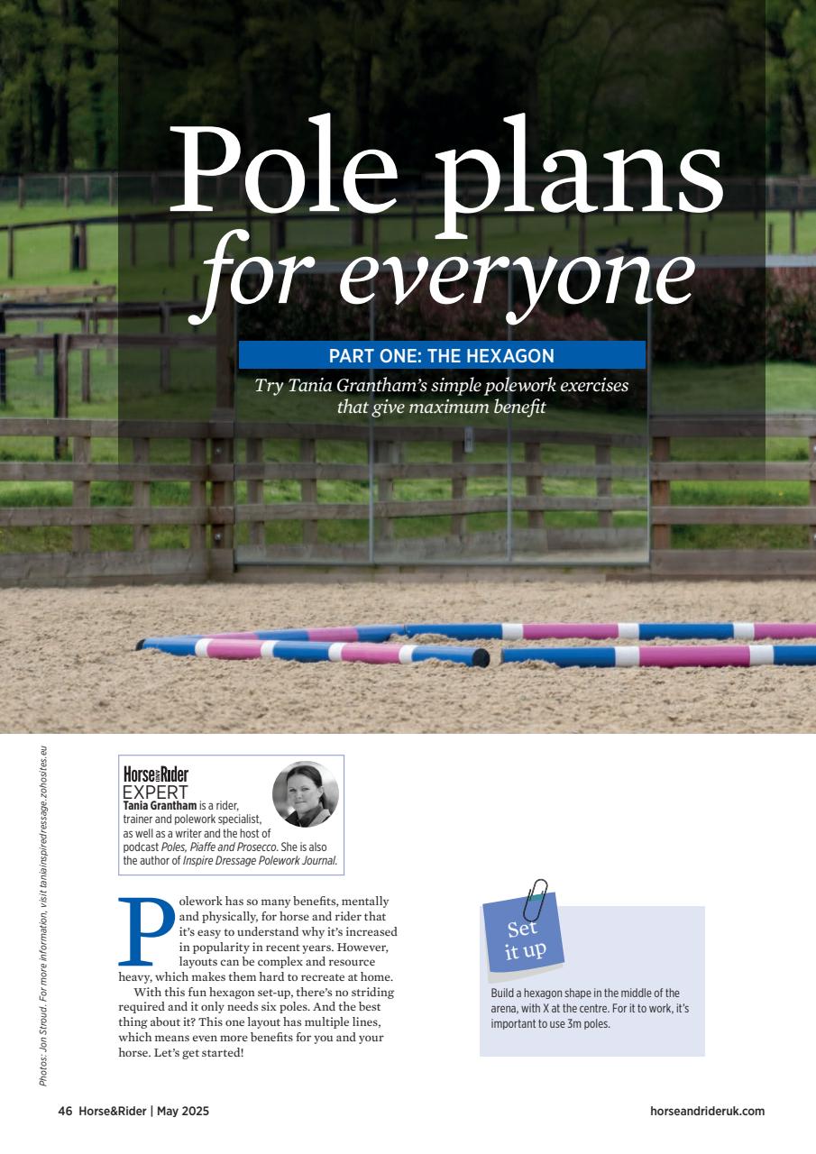 Horse&Rider Magazine - UK equestrian magazine for Horse and Rider Preview Pages